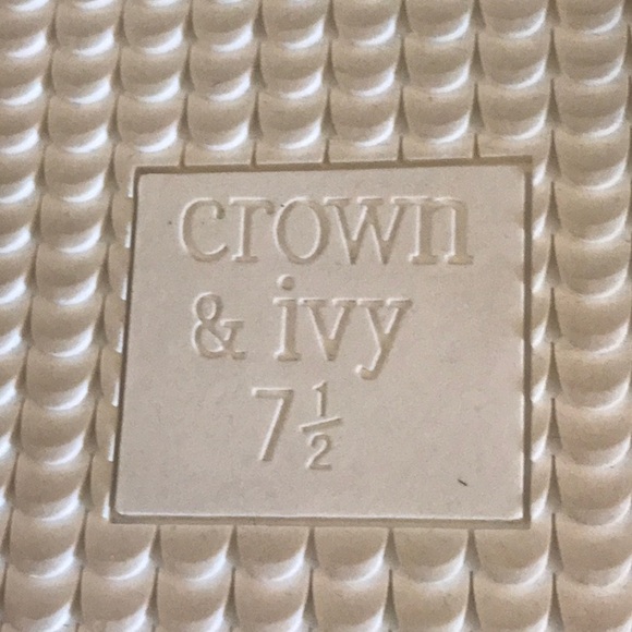 Crown & Ivy Silver Sparkly Sneakers - Picture 5 of 6